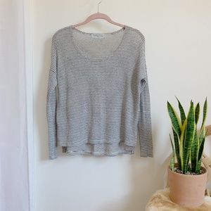 Project Social T Long Sleeve Striped Top